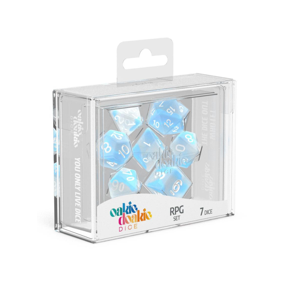 Würfelset RPG - Glow in the Dark (7)