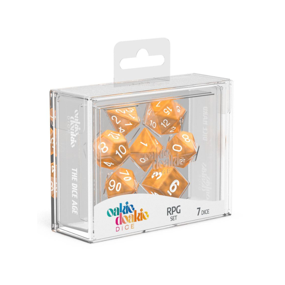 Würfelset RPG - Marble (7)