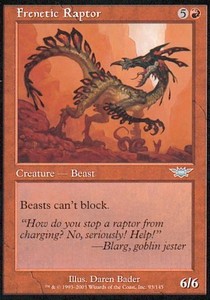 Frenetic Raptor - Legions (Uncommon) [93]