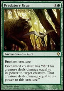 Predatory Urge - Zendikar (Rare) [175]