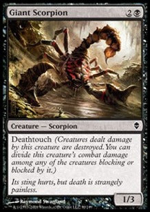 Giant Scorpion - Zendikar (Common) [90]