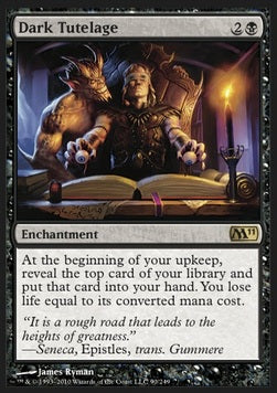 Dark Tutelage - Magic 2011 (Rare) [90]