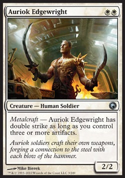 Auriok Edgewright - Scars of Mirrodin (Uncommon) [3]
