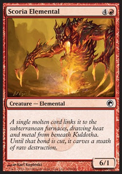 Scoria Elemental - Scars of Mirrodin (Common) [SOM-102]