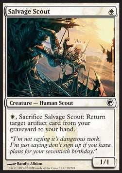 Salvage Scout - Scars of Mirrodin (Common) [19]