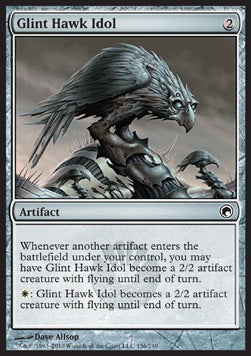 Glint Hawk Idol - Scars of Mirrodin (Common) [156]