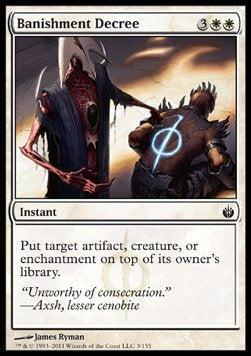 Banishment Decree - Mirrodin Besieged (Common) [MBS-3]