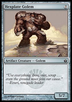 Hexplate Golem - Mirrodin Besieged (Common) [109]