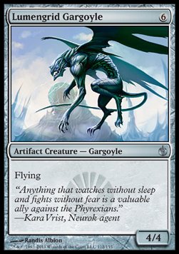 Lumengrid Gargoyle - Mirrodin Besieged (Uncommon) [112]