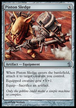 Piston Sledge - Mirrodin Besieged (Uncommon) [124]