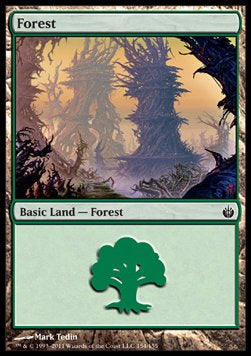 Forest (V.1) - Mirrodin Besieged (Land) [MBS-154]