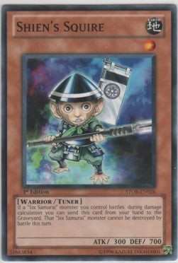 Shien's Squire - Storm of Ragnarok (Common) [026]