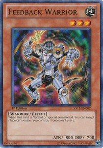 Feedback Warrior - Starter Deck: Dawn of the Xyz (Common) [007]