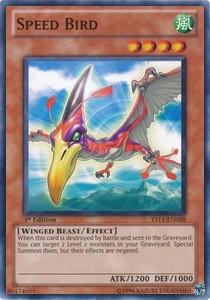 Speed Bird - Starter Deck: Dawn of the Xyz (Common) [008]