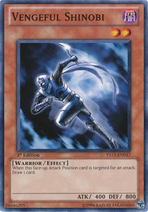 Vengeful Shinobi - Starter Deck: Dawn of the Xyz (Common) [017]
