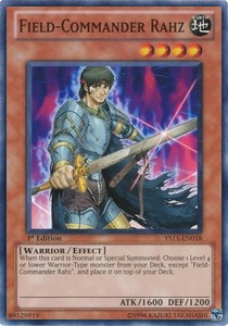 Field-Commander Rahz - Starter Deck: Dawn of the Xyz (Common) [018]
