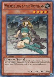 Warrior Lady of the Wasteland - Starter Deck: Dawn of the Xyz (Common) [020]