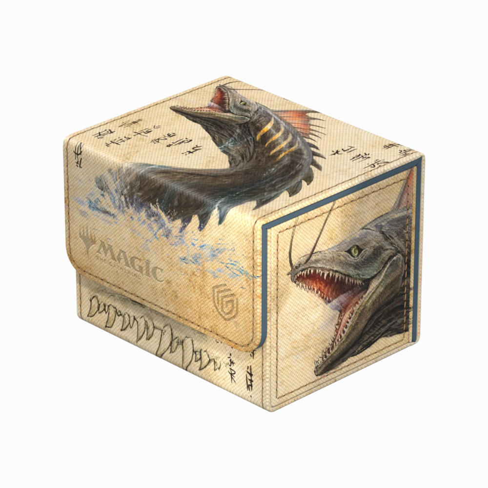 Ultimate Guard Sidewinder Deckbox Avatar – Der Herr der Elemente (Wasser) mit Meereskreatur-Artwork, für 100 gesleevte Karten