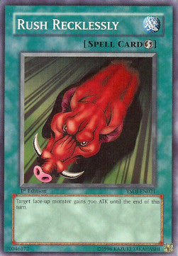 Rush Recklessly - Starter Deck: Jaden Yuki (Common) [YSDJ-021]