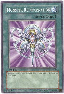 Monster Reincarnation - Starter Deck: Jaden Yuki (Common) [028]