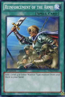 Reinforcement of the Army - Starter Deck: Xyz Symphony (Common) [YS12-027]