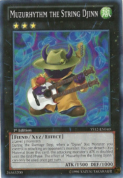 Muzurhythm the String Djinn - Starter Deck: Xyz Symphony (Super Rare) [040]
