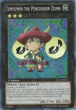 Temtempo the Percussion Djinn - Starter Deck: Xyz Symphony (Super Rare) [041]