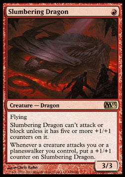 Slumbering Dragon - Magic 2013 (Rare) [M13-148]
