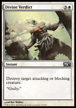 Divine Verdict - Magic 2013 (Common) [M13-12]