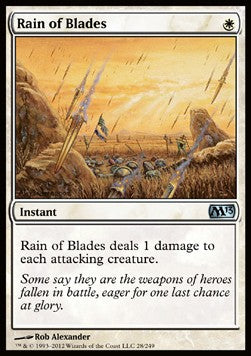 Rain of Blades - Magic 2013 (Uncommon) [M13-28]