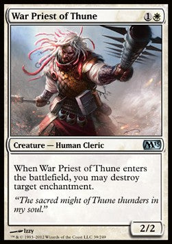 War Priest of Thune - Magic 2013 (Uncommon) [39]