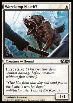 Warclamp Mastiff - Magic 2013 (Common) [40]