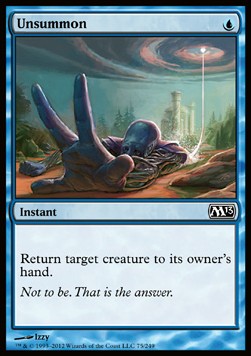 Unsummon - Magic 2013 (Common) [M13-75]