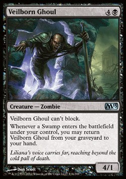 Veilborn Ghoul - Magic 2013 (Uncommon) [M13-114]