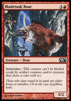 Bladetusk Boar - Magic 2013 (Common) [M13-121]