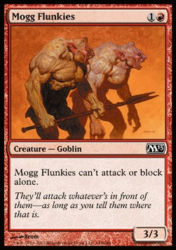 Mogg Flunkies - Magic 2013 (Common) [M13-143]