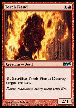 Torch Fiend - Magic 2013 (Uncommon) [M13-151]