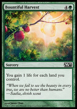 Bountiful Harvest - Magic 2013 (Common) [163]