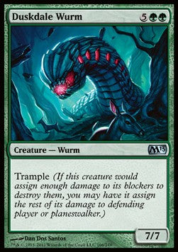 Duskdale Wurm - Magic 2013 (Uncommon) [166]