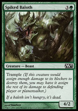 Spiked Baloth - Magic 2013 (Common) [M13-192]