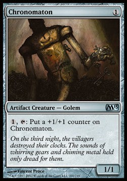 Chronomaton - Magic 2013 (Uncommon) [M13-201]