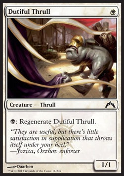 Dutiful Thrull - Gatecrash (Common) [11]