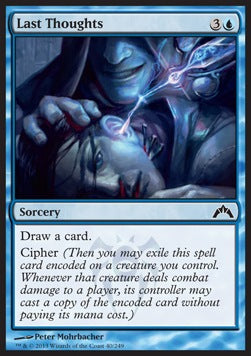 Last Thoughts - Gatecrash (Common) [GTC-40]