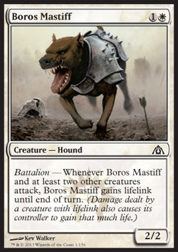 Boros Mastiff - Dragon's Maze (Common) [1]