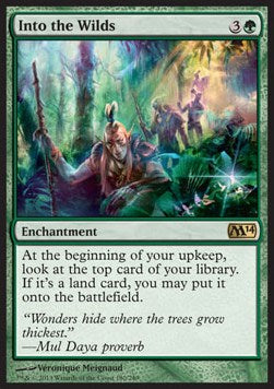 Into the Wilds - Magic 2014 (Rare) [M14-180]