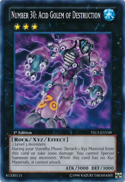 Number 30: Acid Golem of Destruction - Super Starter: V for Victory (Common) [YS13-V09]