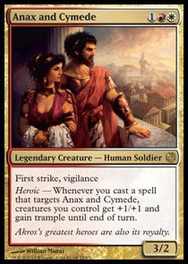 Anax and Cymede - Duel Decks: Heroes vs. Monsters (Rare) [11]