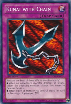 Kunai with Chain - Structure Deck: Saga of Blue-Eyes White Dragon (Common) [035]