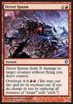 Street Spasm - Commander 2013 (Uncommon) [C13-123]