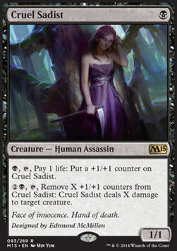 Cruel Sadist - Magic 2015 (Rare) [93]